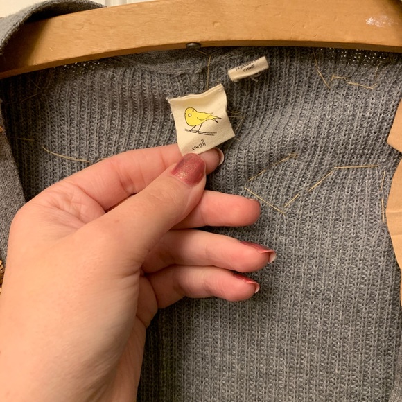 Yellow Bird Anthropologie Vermeil Cardigan - Picture 6 of 6